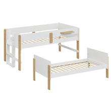 Evan Single Bunk Bed with Staircase